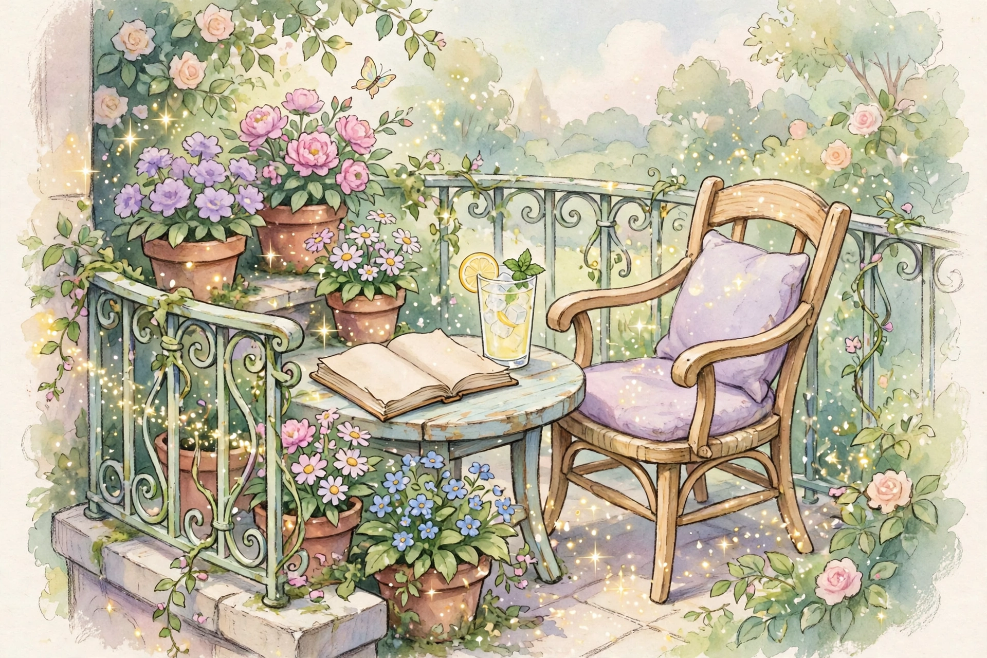迪士尼童话风 · 花园阳台